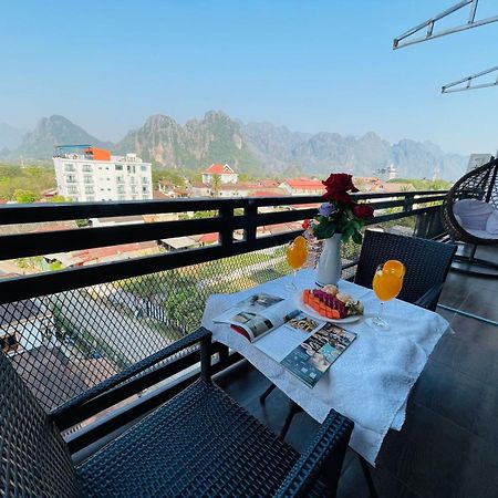 Vang Vieng Topview Hotel Экстерьер фото