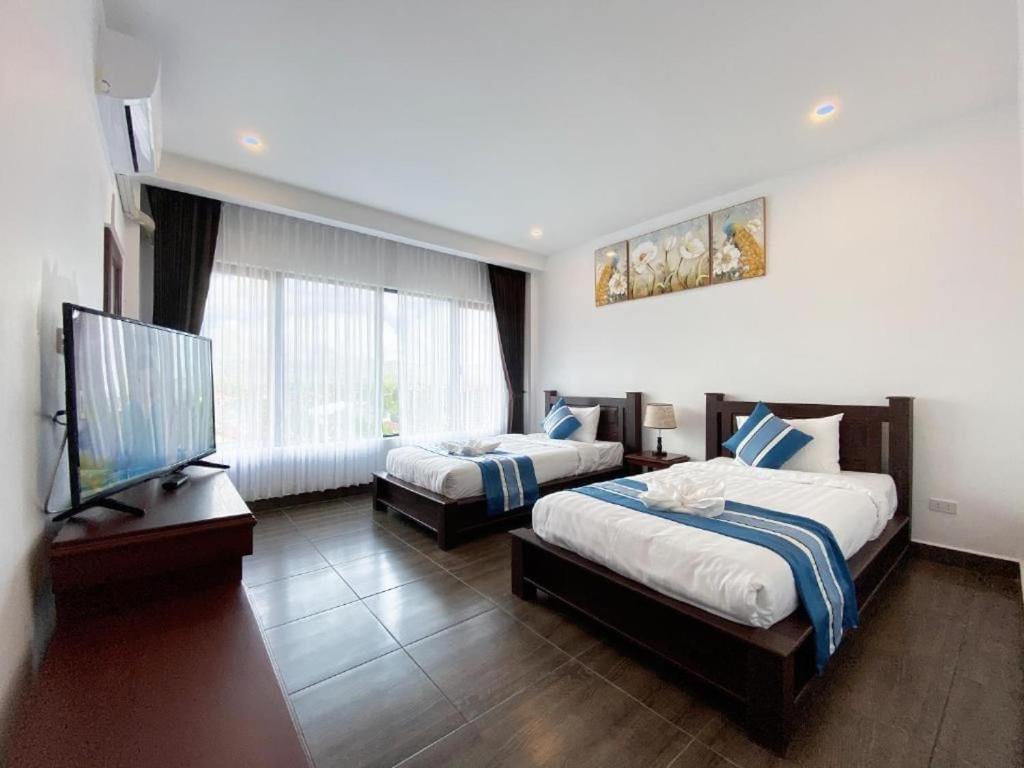 Vang Vieng Topview Hotel Экстерьер фото