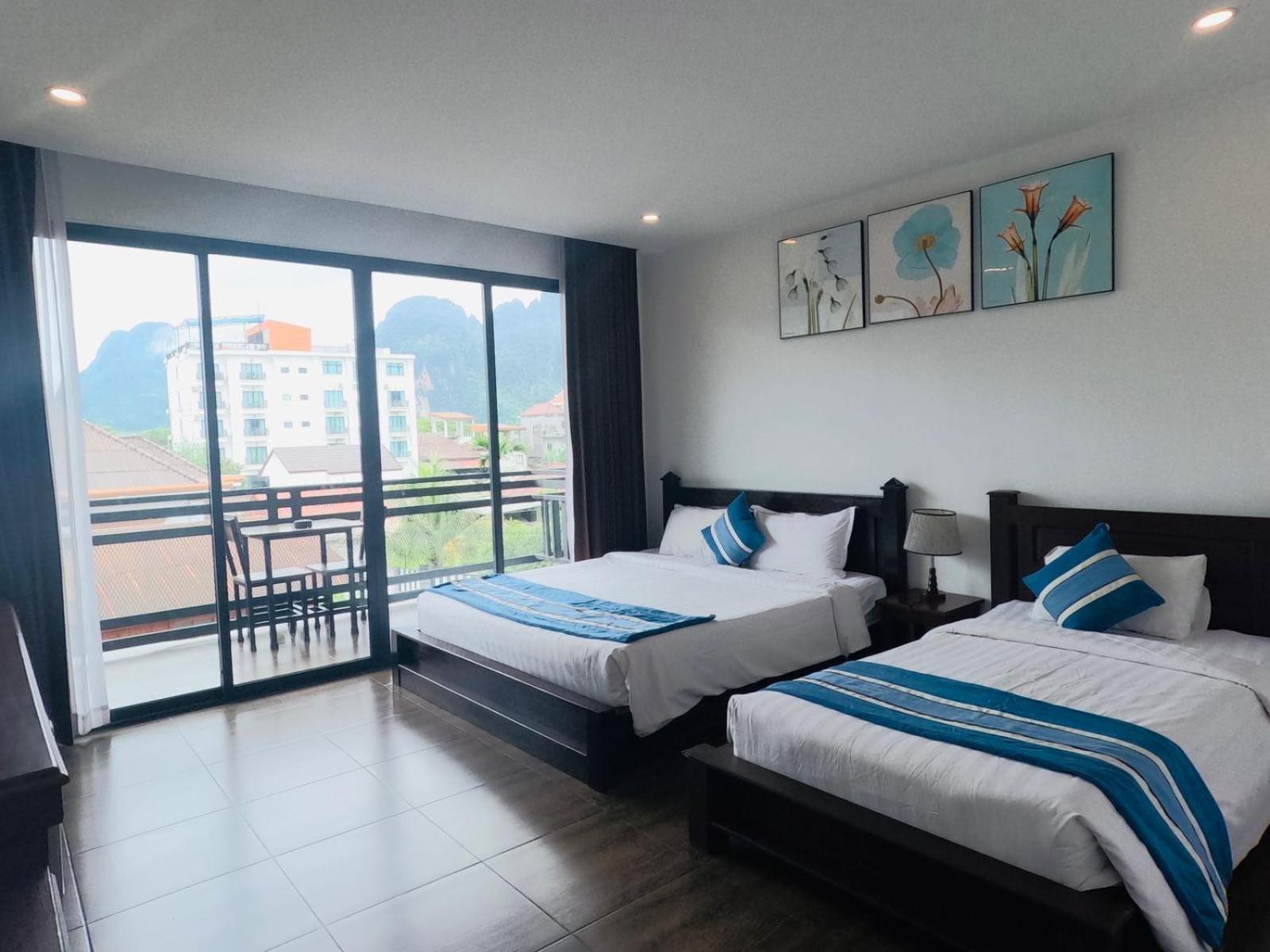 Vang Vieng Topview Hotel Экстерьер фото