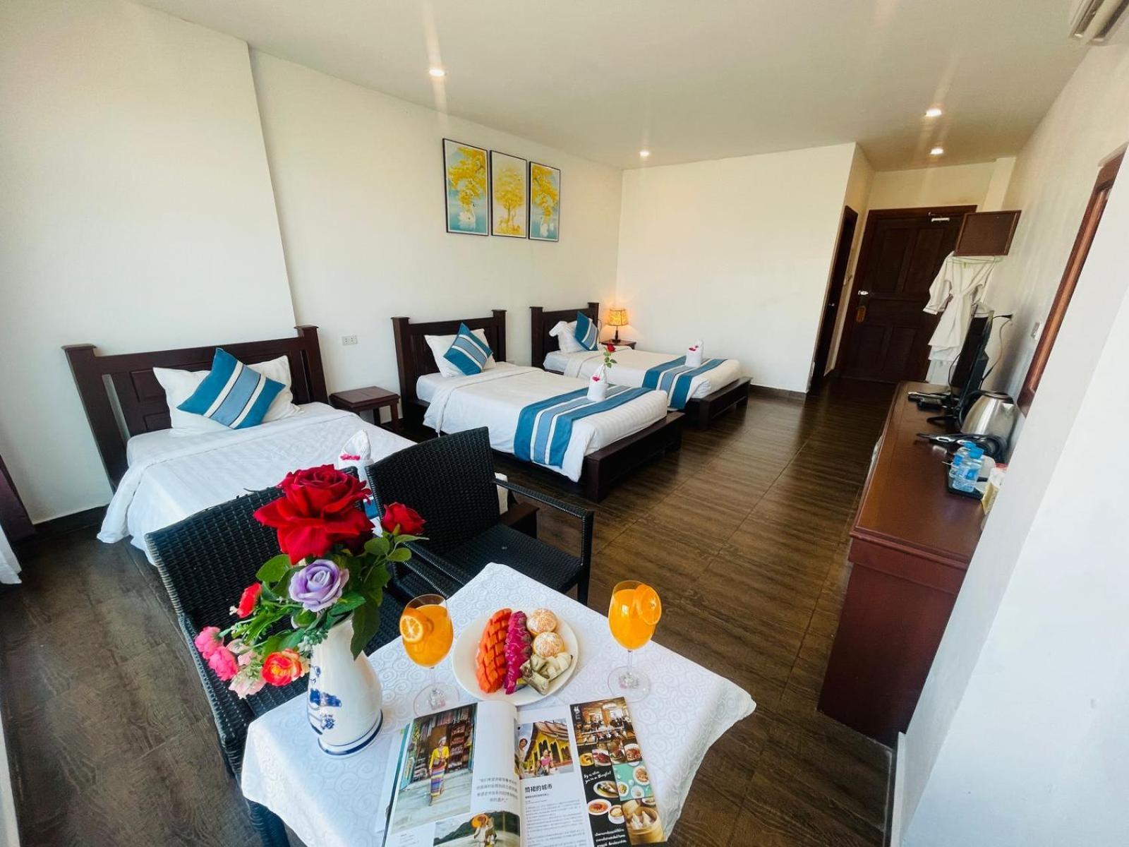 Vang Vieng Topview Hotel Экстерьер фото